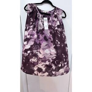 COOPER & ELLA PURPLE COLD SHOULDER LONG SLEEVE BLOUSE TOP WOMENS SZ 2X P1-283